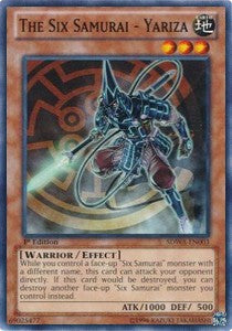 The Six Samurai - Yariza - Structure Deck: Samurai Warlords (Common) [SDWA-003]