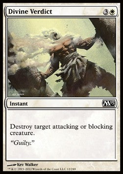 Divine Verdict⁣ - Magic 2013⁣ (Common)⁣ [12]