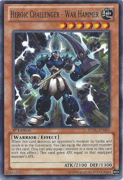 Heroic Challenger - War Hammer⁣ - Return of the Duelist⁣ (Common)⁣ [006]