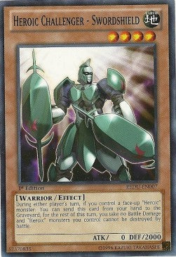 Heroic Challenger - Swordshield⁣ - Return of the Duelist⁣ (Common)⁣ [007]