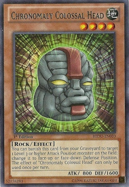 Chronomaly Colossal Head - Return of the Duelist (Rare) [REDU-010]