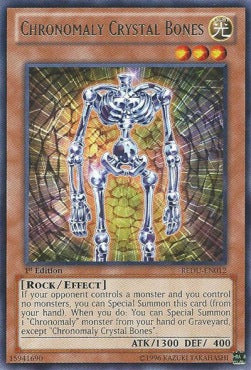 Chronomaly Crystal Bones⁣ - Return of the Duelist⁣ (Rare)⁣ [012]