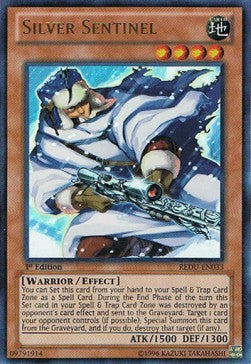 Silver Sentinel (V.1 - Ultra Rare) - Return of the Duelist (Ultra Rare) [REDU-033]