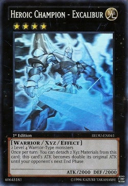 Heroic Champion - Excalibur (V.3 - Ghost Rare)⁣ - Return of the Duelist⁣ (Ghost Rare)⁣ [041]