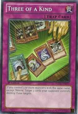 Three of a Kind⁣ - Return of the Duelist⁣ (Common)⁣ [077]