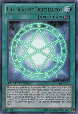 The Seal of Orichalcos⁣ - Legendary Collection 3: Yugi's World⁣ (Ultra Rare)⁣ [001]