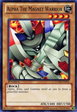 Alpha The Magnet Warrior - Legendary Collection 3: Mega Pack (Common) [LCYW-012]