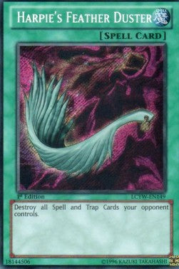 Harpie's Feather Duster - Legendary Collection 3: Mega Pack (Secret Rare) [LCYW-149]