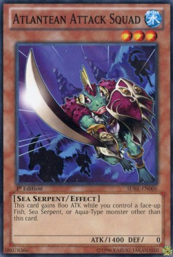 Atlantean Attack Squad⁣ - Structure Deck: Realm of the Sea Emperor⁣ (Common)⁣ [006]