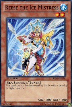 Reese the Ice Mistress⁣ - Structure Deck: Realm of the Sea Emperor⁣ (Common)⁣ [020]