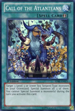 Call of the Atlanteans - Structure Deck: Realm of the Sea Emperor (Super Rare) [SDRE-023]