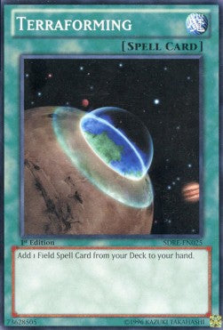 Terraforming⁣ - Structure Deck: Realm of the Sea Emperor⁣ (Common)⁣ [025]