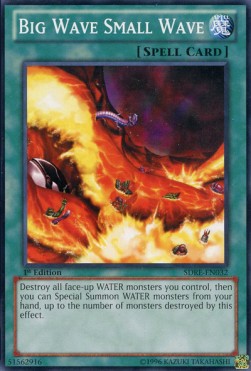 Big Wave Small Wave⁣ - Structure Deck: Realm of the Sea Emperor⁣ (Common)⁣ [032]