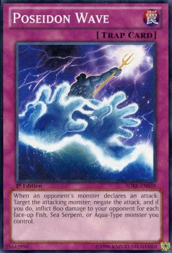 Poseidon Wave⁣ - Structure Deck: Realm of the Sea Emperor⁣ (Common)⁣ [039]