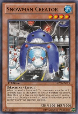 Snowman Creator⁣ - Abyss Rising⁣ (Common)⁣ [029]