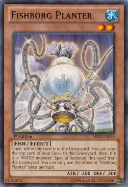 Fishborg Planter⁣ - Abyss Rising⁣ (Common)⁣ [030]