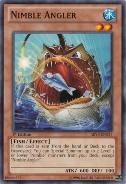 Nimble Angler⁣ - Abyss Rising⁣ (Common)⁣ [031]