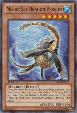 Mecha Sea Dragon Plesion⁣ - Abyss Rising⁣ (Common)⁣ [033]
