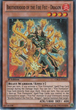Brotherhood of the Fire Fist - Dragon⁣ - Cosmo Blazer⁣ (Super Rare)⁣ [025]