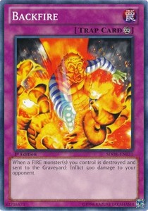 Backfire⁣ - Structure Deck: Onslaught of the Fire Kings⁣ (Common)⁣ [031]