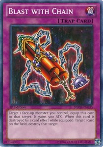 Blast with Chain - Structure Deck: Onslaught of the Fire Kings (Common) [SDOK-035]