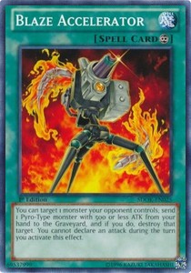 Blaze Accelerator⁣ - Structure Deck: Onslaught of the Fire Kings⁣ (Common)⁣ [025]