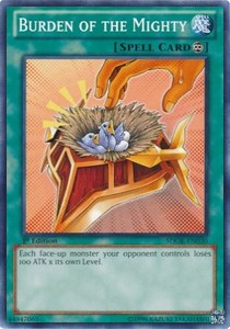 Burden of the Mighty⁣ - Structure Deck: Onslaught of the Fire Kings⁣ (Common)⁣ [030]