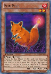 Fox Fire⁣ - Structure Deck: Onslaught of the Fire Kings⁣ (Common)⁣ [018]