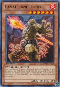 Laval Lancelord⁣ - Structure Deck: Onslaught of the Fire Kings⁣ (Common)⁣ [008]