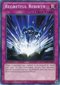 Regretful Rebirth⁣ - Structure Deck: Onslaught of the Fire Kings⁣ (Common)⁣ [037]