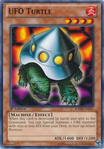 UFO Turtle⁣ - Structure Deck: Onslaught of the Fire Kings⁣ (Common)⁣ [021]
