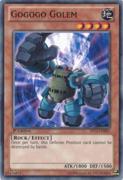 Gogogo Golem (V.1 - Common)⁣ - Star Pack 2013⁣ (Common)⁣ [003]