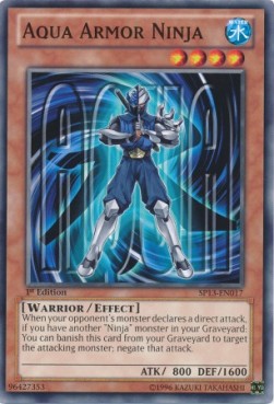 Aqua Armor Ninja (V.1 - Common) - Star Pack 2013 (Common) [SP13-017]