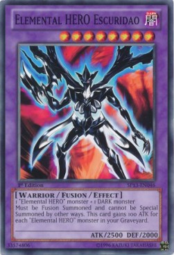 Elemental HERO Escuridao (V.1 - Common)⁣ - Star Pack 2013⁣ (Common)⁣ [046]