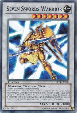 Seven Swords Warrior (V.1 - Common) - Star Pack 2013 (Common) [SP13-048]