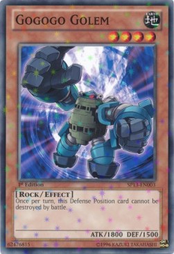 Gogogo Golem (V.2 - Starfoil Rare)⁣ - Star Pack 2013⁣ (Starfoil Rare)⁣ [003]