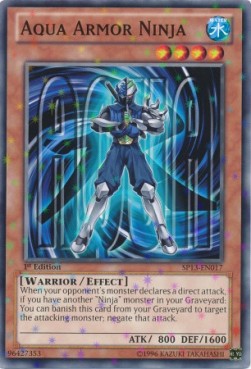 Aqua Armor Ninja (V.2 - Starfoil Rare)⁣ - Star Pack 2013⁣ (Starfoil Rare)⁣ [017]