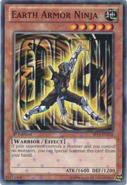 Earth Armor Ninja (V.2 - Starfoil Rare)⁣ - Star Pack 2013⁣ (Starfoil Rare)⁣ [018]
