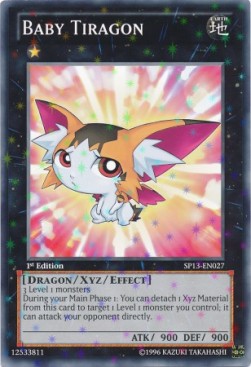 Baby Tiragon (V.2 - Starfoil Rare) - Star Pack 2013 (Starfoil Rare) [SP13-027]