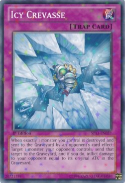 Icy Crevasse (V.2 - Starfoil Rare) - Star Pack 2013 (Starfoil Rare) [SP13-037]