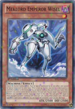 Meklord Emperor Wisel (V.2 - Starfoil Rare)⁣ - Star Pack 2013⁣ (Starfoil Rare)⁣ [047]