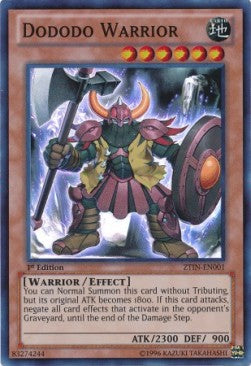 Dododo Warrior - 2013 Zexal Collection Tin (Super Rare) [ZTIN-001]