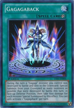 Gagagaback⁣ - 2013 Zexal Collection Tin⁣ (Super Rare)⁣ [004]