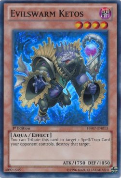 Evilswarm Ketos⁣ - Hidden Arsenal 7⁣ (Super Rare)⁣ [013]