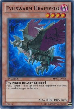 Evilswarm Hraesvelg⁣ - Hidden Arsenal 7⁣ (Super Rare)⁣ [016]