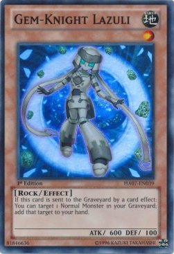 Gem-Knight Lazuli - Hidden Arsenal 7 (Super Rare) [HA07-039]