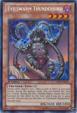 Evilswarm Thunderbird⁣ - Hidden Arsenal 7⁣ (Secret Rare)⁣ [051]