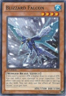 Blizzard Falcon⁣ - Lord of the Tachyon Galaxy⁣ (Common)⁣ [012]