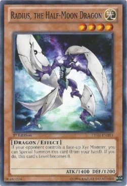 Radius, the Half-Moon Dragon⁣ - Lord of the Tachyon Galaxy⁣ (Common)⁣ [014]