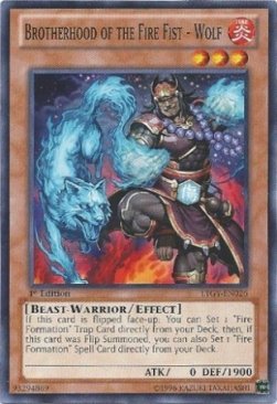 Brotherhood of the Fire Fist - Wolf⁣ - Lord of the Tachyon Galaxy⁣ (Common)⁣ [026]